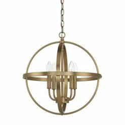 New 🤩 Capital Lighting 4-Light Pendant Brushed Nickel 🎁