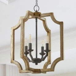 New ⭐ Capital Lighting 4-light Sea Salt Foyer Fixture ⌛