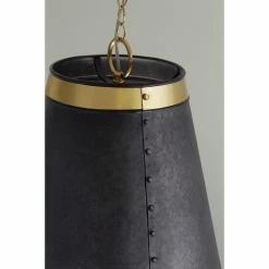 New 🥰 Capital Lighting 3-light Galvanized Black/True Brass Pendant 🎉 -Capital Lighting Shop unnamed file 2681