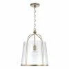 Best reviews of 🎉 Capital Lighting Madison 1-light Pendant W/Clear Seeded Glass Aged Brass ⌛