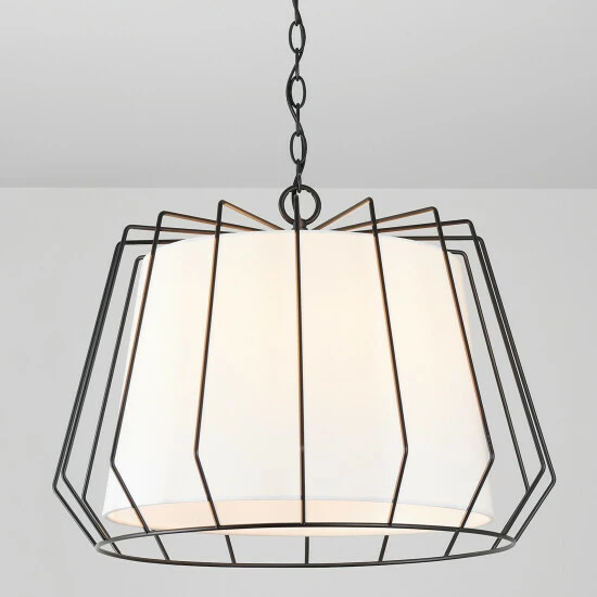 Cheapest ๐ Capital Lighting Corey 4-light Matte Black Hanging Pendant ๐งจ 3 Cheapest ๐ Capital Lighting Corey 4-light Matte Black Hanging Pendant ๐งจ - Image 3