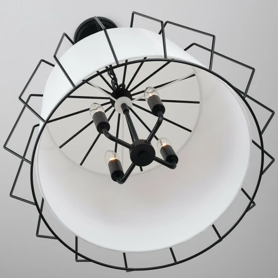 Cheapest ๐ Capital Lighting Corey 4-light Matte Black Hanging Pendant ๐งจ 4 Cheapest ๐ Capital Lighting Corey 4-light Matte Black Hanging Pendant ๐งจ - Image 4