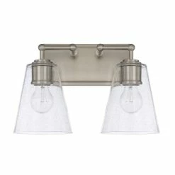 Best reviews of 🌟 Capital Lighting 2-light Brushed Nickel Bath/Vanity Light - Brushed Nickel 🛒
