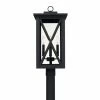 Buy 😉 Capital Lighting Avondale 4-light Black Outdoor Post Mount 🔔