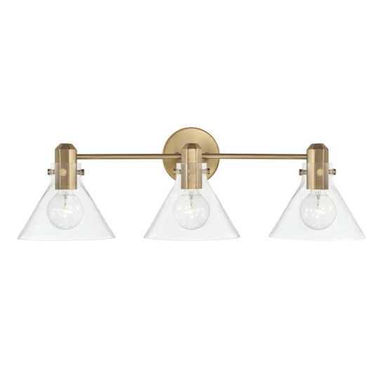 Best deal ๐ฅฐ Capital Lighting Greer 3-light Bath/ Vanity Fixture W/ Clear Glass Matte Black ๐ 2 Best deal ๐ฅฐ Capital Lighting Greer 3-light Bath/ Vanity Fixture W/ Clear Glass Matte Black ๐ - Image 2