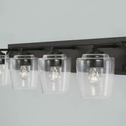 Best reviews of 🛒 Capital Lighting Merrick 4-light 34-inch Bath/ Vanity Fixture W/ Clear Seeded Glass Old Bronze 🎁 -Capital Lighting Shop unnamed file 2761