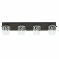 Best reviews of 🛒 Capital Lighting Merrick 4-light 34-inch Bath/ Vanity Fixture W/ Clear Seeded Glass Old Bronze 🎁 -Capital Lighting Shop unnamed file 2763