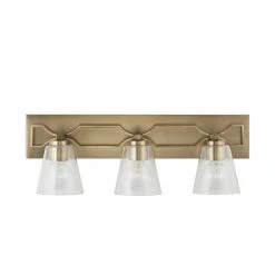 Coupon 🥰 Capital Lighting Jordyn 3-light Aged Brass Bath/ Vanity Fixture W/ Clear Seeded Glass ⭐ -Capital Lighting Shop unnamed file 2766