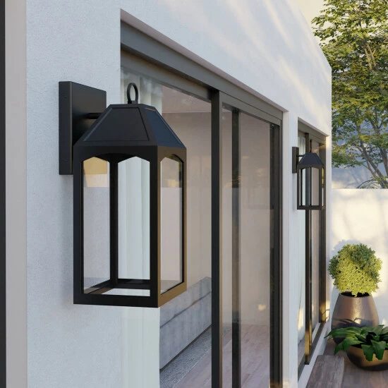 Best Pirce 🥰 Capital Lighting Burton Outdoor 1-light Black Medium LED Wall Lantern W/ Clear Glass 🧨 4 Best Pirce 🥰 Capital Lighting Burton Outdoor 1-light Black Medium LED Wall Lantern W/ Clear Glass 🧨 - Image 4
