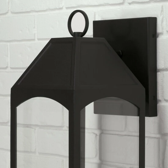 Best Pirce 🥰 Capital Lighting Burton Outdoor 1-light Black Medium LED Wall Lantern W/ Clear Glass 🧨 6 Best Pirce 🥰 Capital Lighting Burton Outdoor 1-light Black Medium LED Wall Lantern W/ Clear Glass 🧨 - Image 6