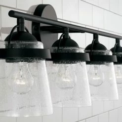 Cheap 🎉 Capital Lighting Madison 4-light Bath/ Vanity Fixture W/ Clear Seeded Glass Brushed Nickel 😍 -Capital Lighting Shop unnamed file 2787