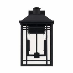 Cheap 🥰 Capital Lighting Braden 2-light Black Outdoor Wall Lantern 🔥