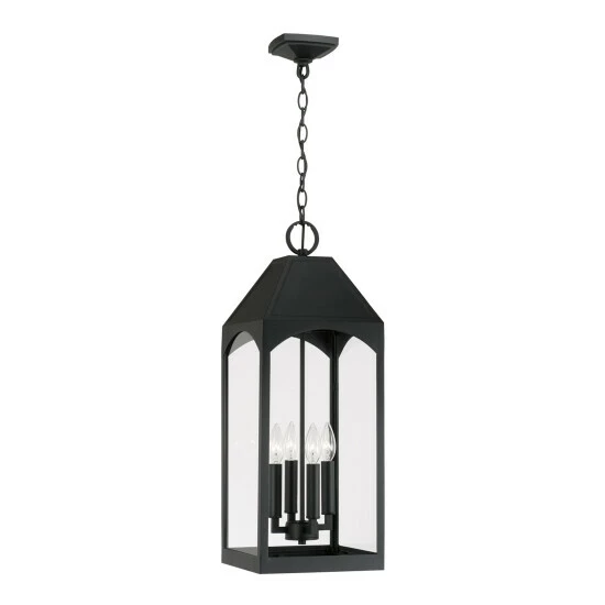 Buy ๐ Capital Lighting Burton 4-light Black Outdoor Hanging Lantern ๐ 1 Buy ๐ Capital Lighting Burton 4-light Black Outdoor Hanging Lantern ๐