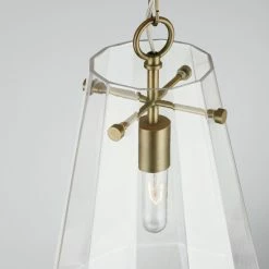 Deals 🎉 Capital Lighting Lee 1-light Hanging Pendant W/ Clear Prismatic Glass Brushed Nickel 🥰 -Capital Lighting Shop unnamed file 2802