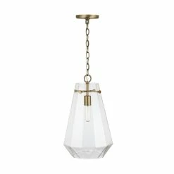 Deals 🎉 Capital Lighting Lee 1-light Hanging Pendant W/ Clear Prismatic Glass Brushed Nickel 🥰 -Capital Lighting Shop unnamed file 2803