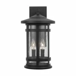 Wholesale ⭐ Capital Lighting Mission Hills 2-light Black Outdoor Wall Lantern 🔥