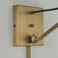 Budget 🛒 Capital Lighting Dillon 1-light 6.5-inch Wall Sconce W/ Clear Glass Aged Brass 🛒 -Capital Lighting Shop unnamed file 2831