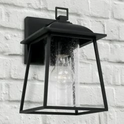 Hot Sale 🔥 Capital Lighting Durham 6.5" 1-light Outdoor Wall Lantern W/ Clear Seeded Glass Oiled Bronze ✔️ -Capital Lighting Shop unnamed file 2850