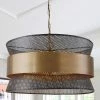 Best Sale ⌛ Capital Lighting 4-light Patinaed Brass/Black Pendant 🧨