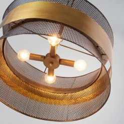 Best Sale ⌛ Capital Lighting 4-light Patinaed Brass/Black Pendant 🧨 -Capital Lighting Shop unnamed file 288