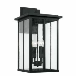 New ✔️ Capital Lighting Barrett 11.5" 4-light Outdoor Wall Lantern W/ Antiqued Glass Oiled Bronze ⭐