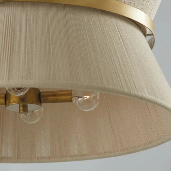 Cheapest ⭐ Capital Lighting Cecilia 24.25" 8-light Patinaed Brass/ Tapered String Pendant Patinaed Brass/ Bleached Natural Rope 👍 8 Cheapest ⭐ Capital Lighting Cecilia 24.25" 8-light Patinaed Brass/ Tapered String Pendant Patinaed Brass/ Bleached Natural Rope 👍 - Image 8