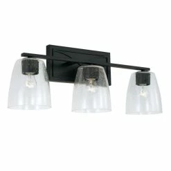 Flash Sale 👍 Capital Lighting Sylvia 3-light 24.25-inch Bath/ Vanity Fixture W/ Clear Seeded Glass Antique Silver 😉 -Capital Lighting Shop unnamed file 2905