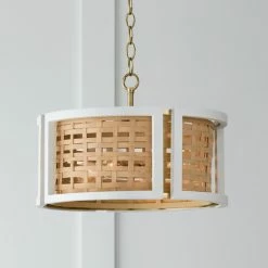 Flash Sale ❤️ Capital Lighting Lola 4-light Flat White/ Matte Brass Convertible Pendant/ Semi-Flush Mount ❤️ -Capital Lighting Shop unnamed file 2924