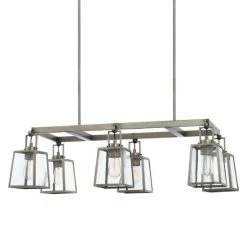 Best reviews of ✨ Capital Lighting Kenner 6-light Antique Nickel Island Fixture 🎉