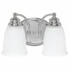Discount 🤩 Capital Lighting 2-light Chrome Bath/Vanity Fixture 💯
