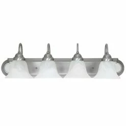 Flash Sale ❤️ Capital Lighting 4-light Matte Nickel Bath/Vanity Fixture - Matte Nickel 😍