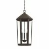 Budget ⌛ Capital Lighting Ellsworth 3-light Oiled Bronze Outdoor Hanging Lantern 🌟