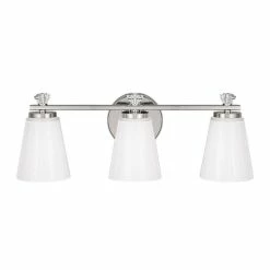 Coupon ⌛ Capital Lighting Alisa 3-light Polished Nickel Bath/Vanity Light - Polished Nickel - Polished Nickel ❤️