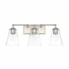 Coupon ✨ Capital Lighting 3-light Polished Nickel Bath/Vanity Light - Polished Nickel - Polished Nickel 🛒
