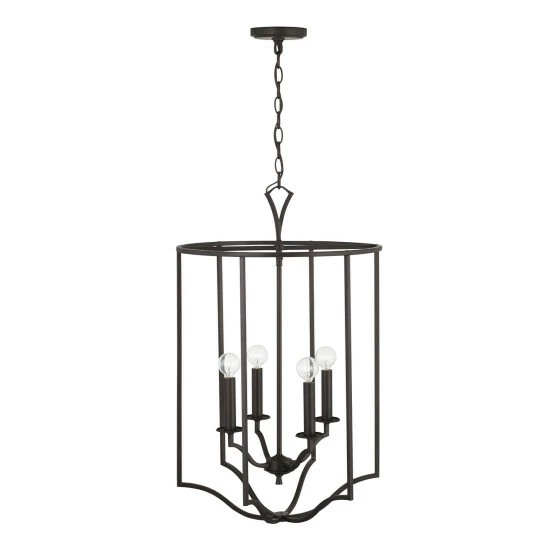 Best Pirce 😍 Capital Lighting Jaymes 18" 4-light Old Bronze Foyer Pendant 😉 2 Best Pirce 😍 Capital Lighting Jaymes 18" 4-light Old Bronze Foyer Pendant 😉 - Image 2