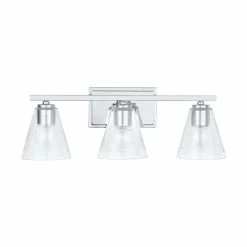 Cheapest ✨ Capital Lighting Layla 3-light Chrome Bath/ Vanity Fixture W/ Embossed Spiral Glass 🧨 -Capital Lighting Shop unnamed file 3038