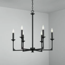 Best Pirce ❤️ Capital Lighting Clint 6-light Black Iron Chandelier 🔥 -Capital Lighting Shop unnamed file 3049