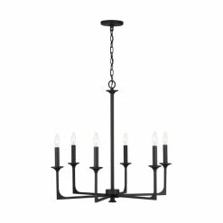 Best Pirce ❤️ Capital Lighting Clint 6-light Black Iron Chandelier 🔥 -Capital Lighting Shop unnamed file 3053