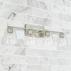 Brand new 🔔 Capital Lighting Sylvia 4-light 34-inch Bath/ Vanity Fixture W/ Clear Seeded Glass Antique Silver 🔔 -Capital Lighting Shop unnamed file 3062