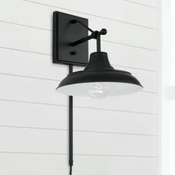 Outlet 💯 Capital Lighting Jones 1-light Matte Black 10-inch Wall Sconce 💯 -Capital Lighting Shop unnamed file 3078
