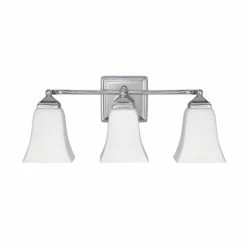 Budget 🧨 Capital Lighting Traditional 3-light Polished Nickel Bath/Vanity Light - Polished Nickel - Polished Nickel 🌟