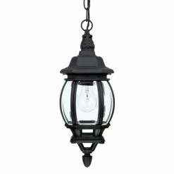Top 10 👏 Capital Lighting French Country 1-light Black Outdoor Hanging Lantern 😀
