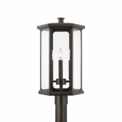 Coupon ✔️ Capital Lighting 4-light Outdoor Post-Lantern W/ Clear Glass Black ✨ -Capital Lighting Shop unnamed file 3136