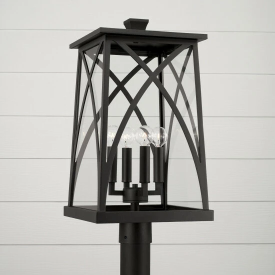Best deal ๐ Capital Lighting 4-light Outdoor Post-Lantern W/ Clear Glass Oiled Bronze โ 3 Best deal ๐ Capital Lighting 4-light Outdoor Post-Lantern W/ Clear Glass Oiled Bronze โ - Image 3