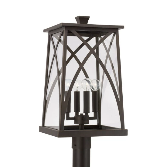 Best deal ๐ Capital Lighting 4-light Outdoor Post-Lantern W/ Clear Glass Oiled Bronze โ 5 Best deal ๐ Capital Lighting 4-light Outdoor Post-Lantern W/ Clear Glass Oiled Bronze โ - Image 5