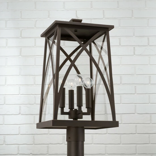 Best deal ๐ Capital Lighting 4-light Outdoor Post-Lantern W/ Clear Glass Oiled Bronze โ 7 Best deal ๐ Capital Lighting 4-light Outdoor Post-Lantern W/ Clear Glass Oiled Bronze โ - Image 7