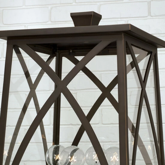 Best deal ๐ Capital Lighting 4-light Outdoor Post-Lantern W/ Clear Glass Oiled Bronze โ 8 Best deal ๐ Capital Lighting 4-light Outdoor Post-Lantern W/ Clear Glass Oiled Bronze โ - Image 8