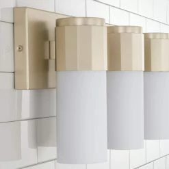 Best Pirce ✨ Capital Lighting Sutton 3-light Soft Gold Bath/ Vanity Fixture W/ Soft White Glass 🌟 -Capital Lighting Shop unnamed file 3155