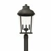Best Pirce 😍 Capital Lighting Dunbar 3-light Oiled Bronze Outdoor Post Mount 🔔