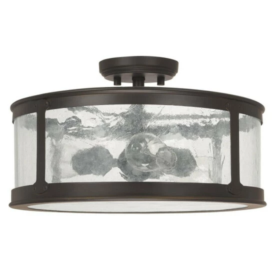 Hot Sale ๐งจ Capital Lighting Dylan 3-light Old Bronze Outdoor Semi-Flush Mount โ๏ธ 1 Hot Sale ๐งจ Capital Lighting Dylan 3-light Old Bronze Outdoor Semi-Flush Mount โ๏ธ